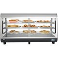 Koolmore 48" Countertop Food Warmer Display Case Merchandiser with LED Lighting and Front Sliding Door HDC-6C